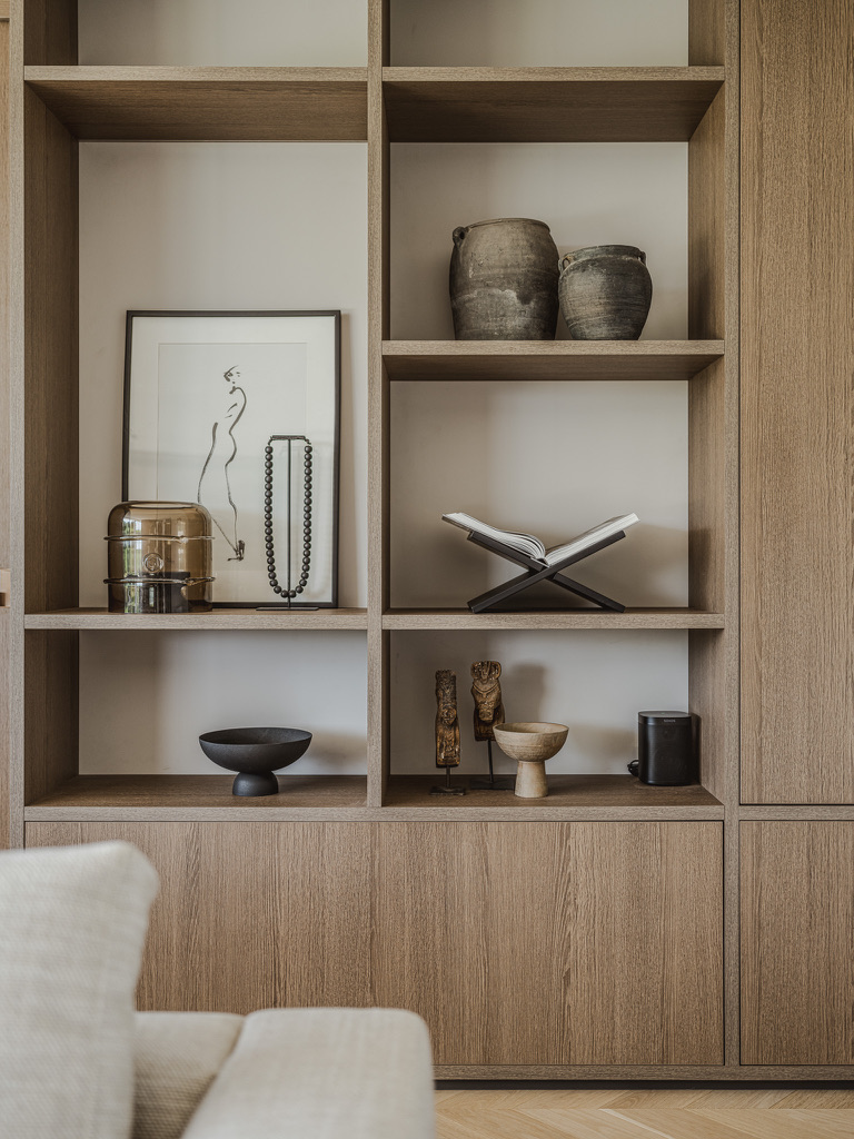 Kunst en objecten als verfijnde afwerking van een interieur